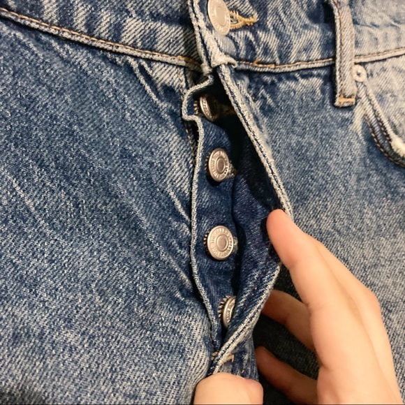 Free People Jeans Bren High Waist Distressed Boyfriend Jean Size 25 NWOT - Picture 5 of 11